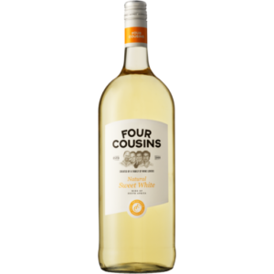 FOUR COUSINS DRY WHITE WINE 1.5L 8.5% vol