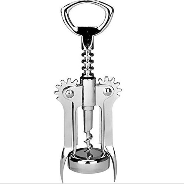Stainless Steel Wine Cork Screw & Lead Bottle Opener 16 x 5.5 x 3.5 cm