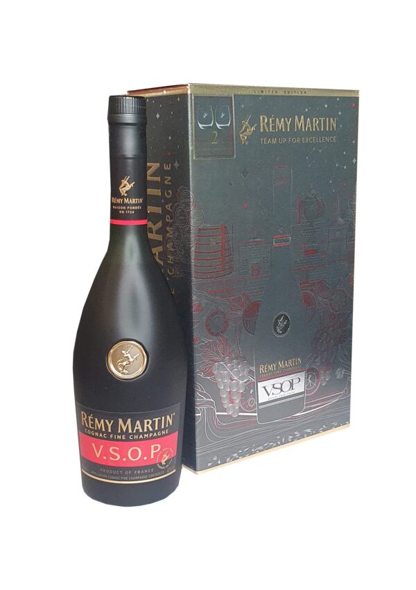 Remy Martin Geschenbox - Remy Martin VSOP Champagner 1L