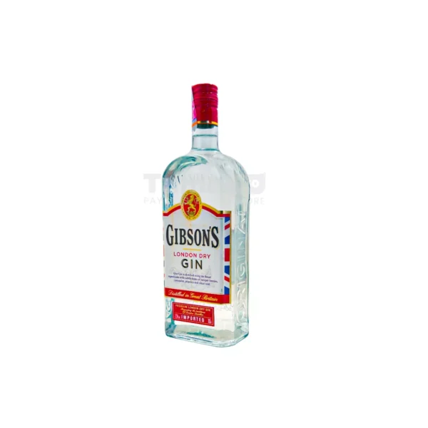 Gibson's London Dry Gin(37.5%vol) -1L
