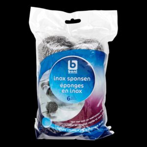 inox sponsen 6 pcs