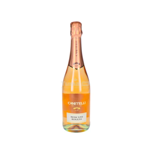 Canetelli Moscato Rosato 750mL (11%vol) - Image 2