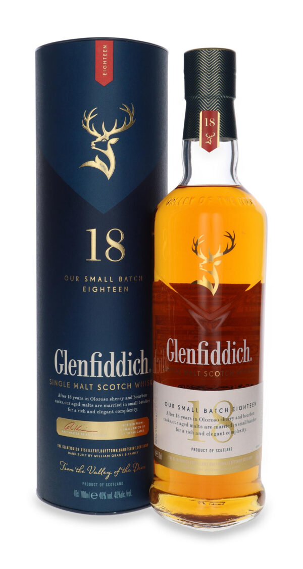 Glenfiddich 18 Year Old Our Small Batch 40% 0.7l - Speyside Whisky