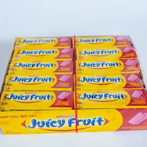 WRIGLEYS JUICY FRUITS CHEWING GUM STRAWBERRY 20pcs